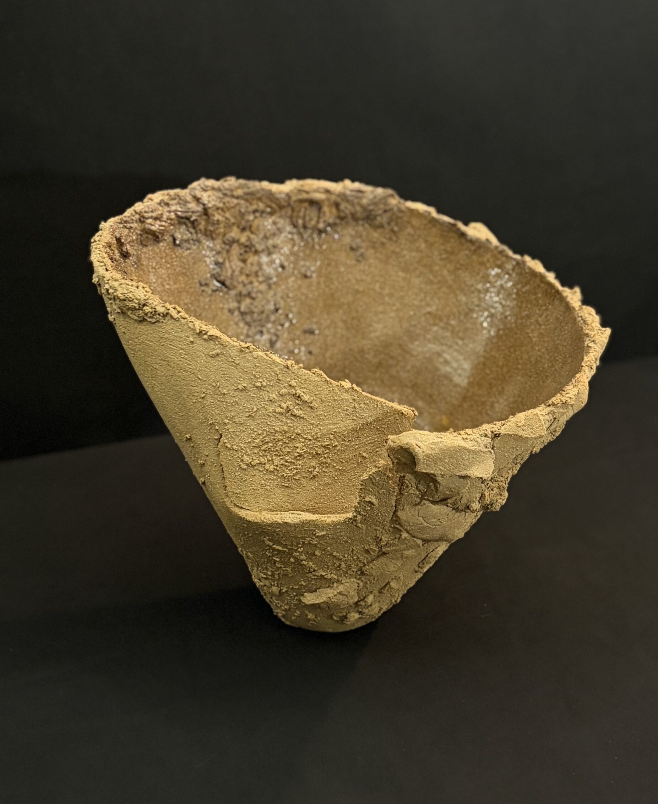 VASO SCULTURA SABBIA