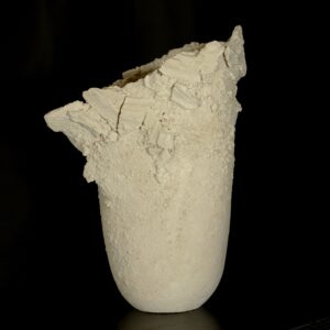 VASO SCULTURA BIANCO