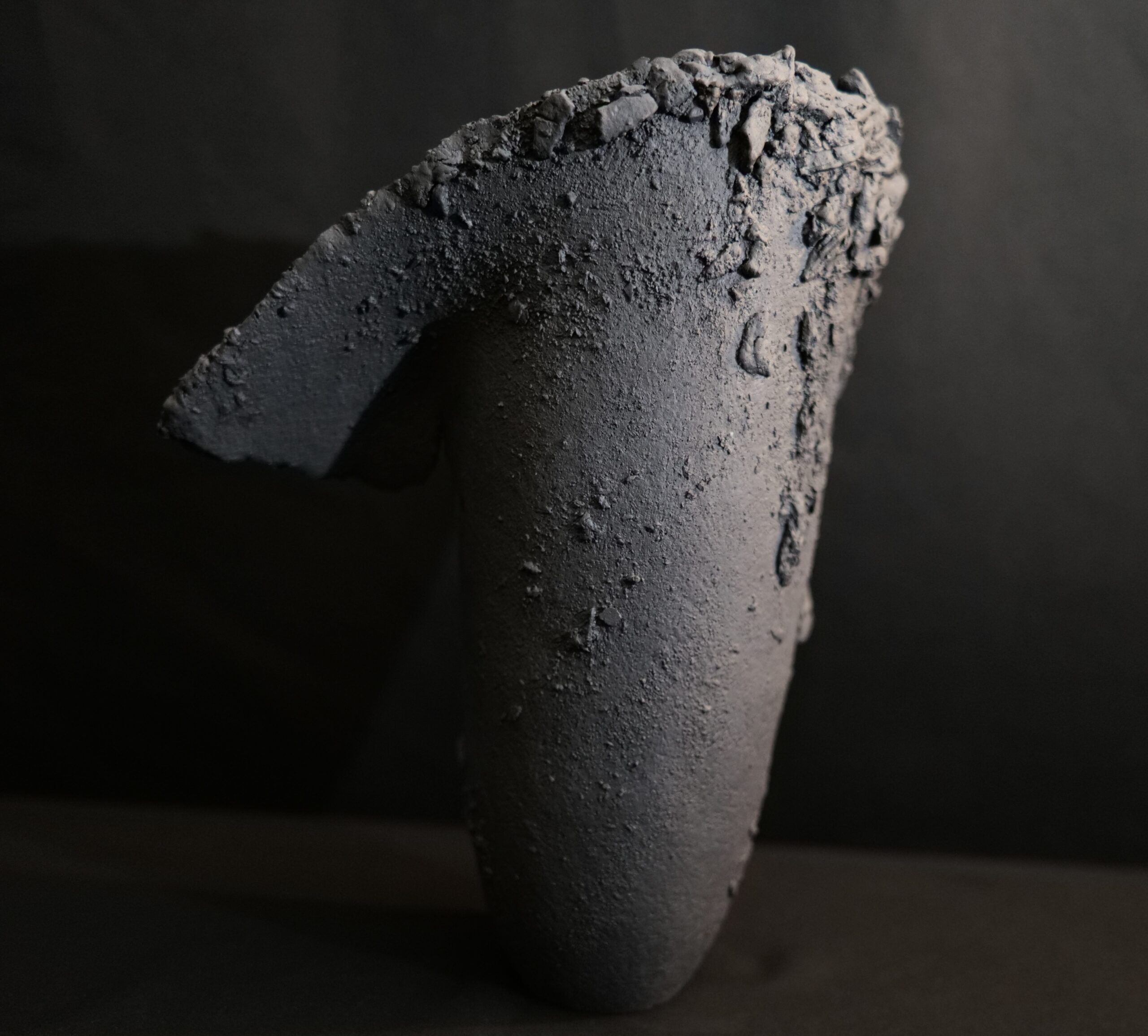 VASO SCULTURA NERO - immagine 3